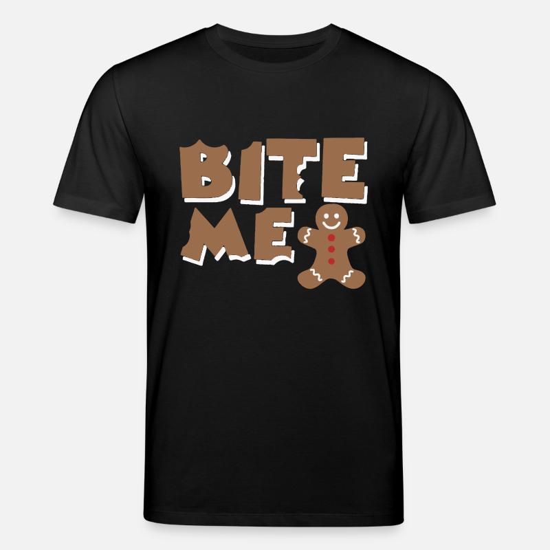 bite me - Stanley/Stella Unisex Bio-T-Shirt CREATOR - Schwarz