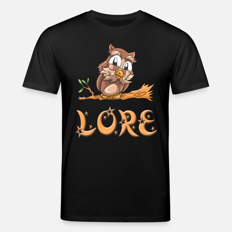Ugle Lore - Stanley/Stella CREATOR økologisk unisex T-skjorte - svart