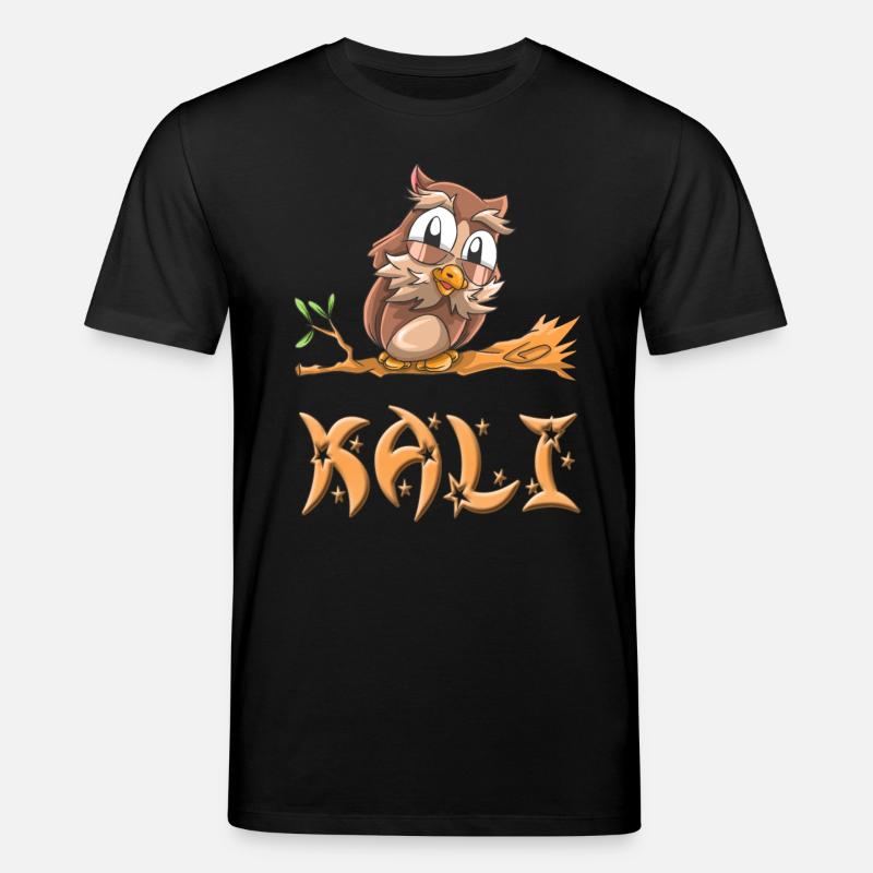 Eule Kali - Stanley/Stella Unisex Bio-T-Shirt CREATOR  - Schwarz