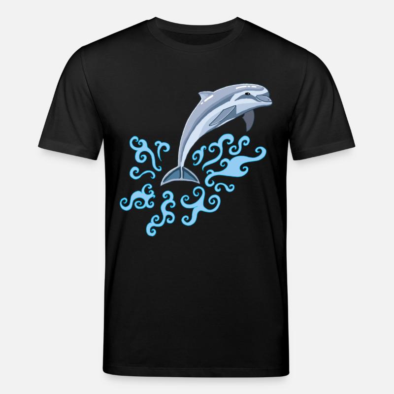 Dauphin - Stanley/Stella Unisex Bio-T-Shirt CREATOR  - Schwarz