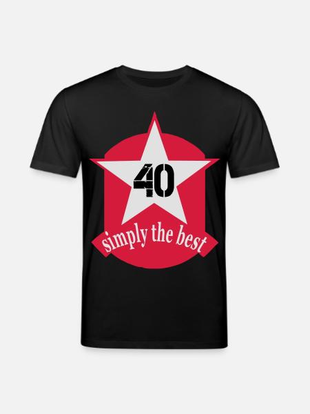 birthday - Stanley/Stella CREATOR Unisex Organic T-Shirt - black