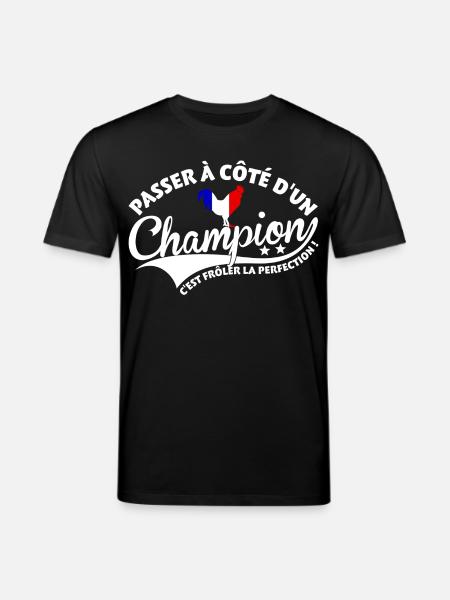 Champion Perfection - T-shirt bio CREATOR Stanley/Stella Unisexe - noir