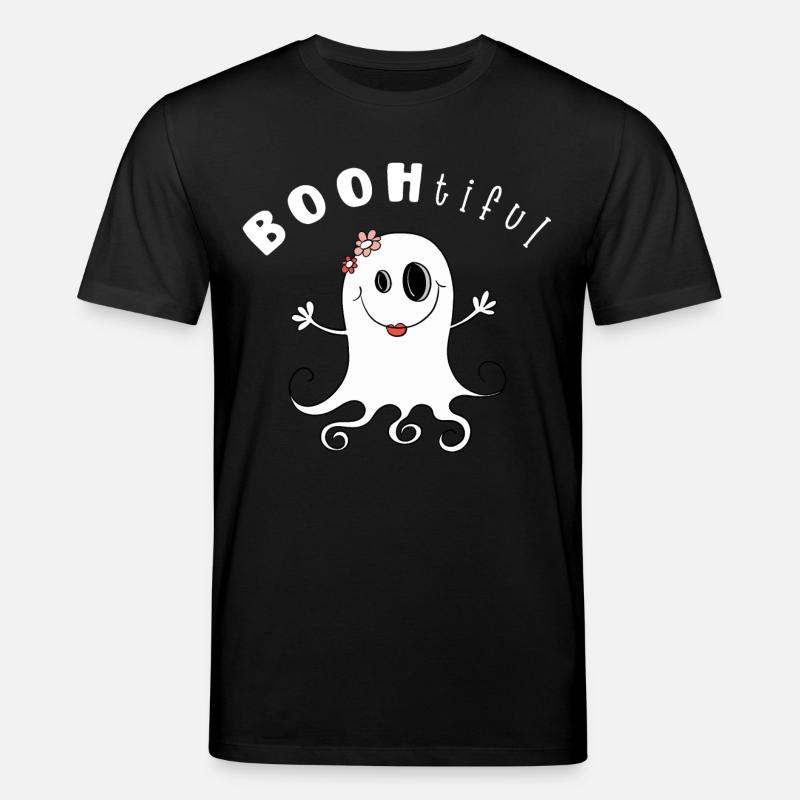 BOOHtiful Gespenst Mädchen I Halloween - Stanley/Stella Unisex Bio-T-Shirt CREATOR  - Schwarz