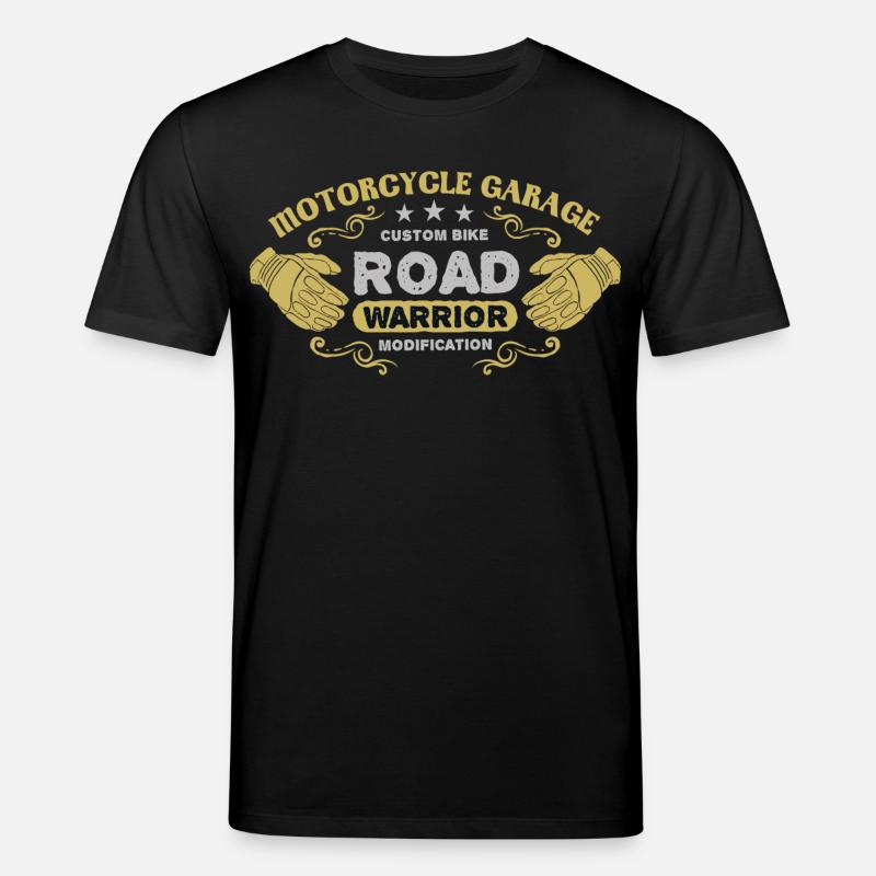 Motorradfahrer - Stanley/Stella Unisex Bio-T-Shirt CREATOR  - Schwarz