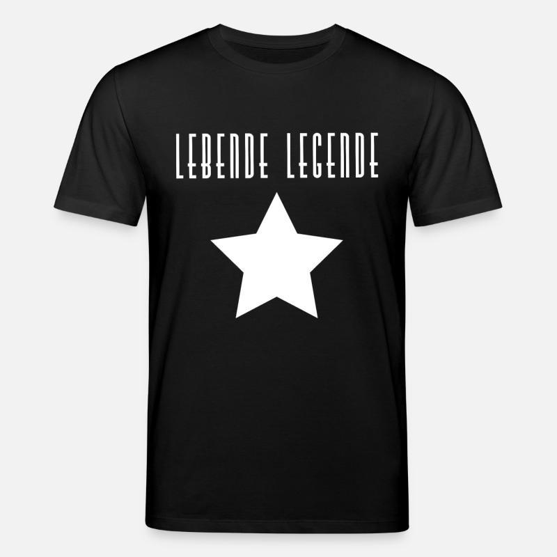 Lebende Legende - Stanley/Stella Unisex Bio-T-Shirt CREATOR  - Schwarz