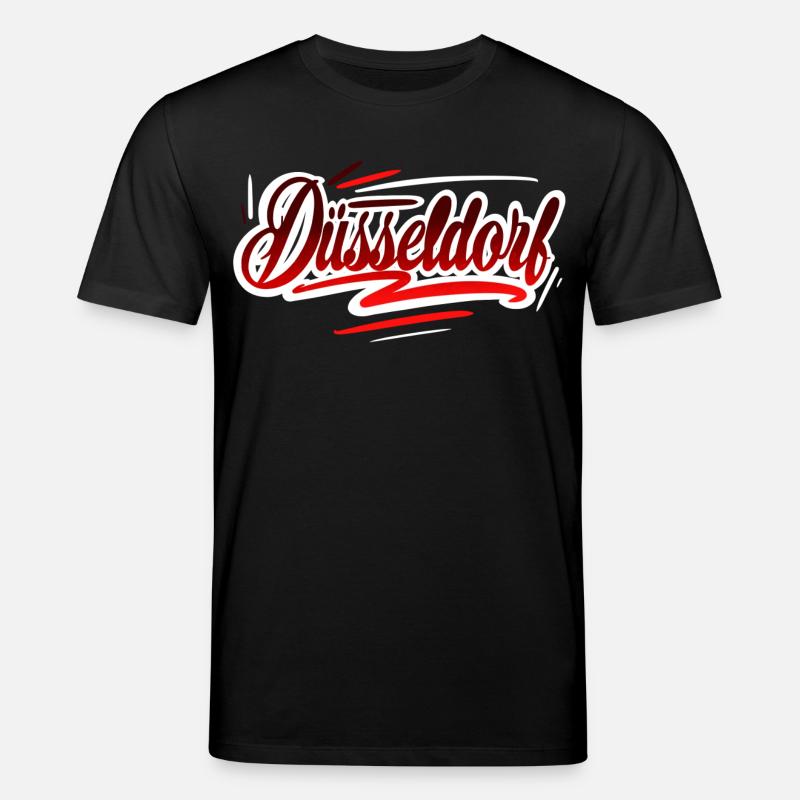 Düsseldorf - Stanley/Stella Unisex Bio-T-Shirt CREATOR  - Schwarz