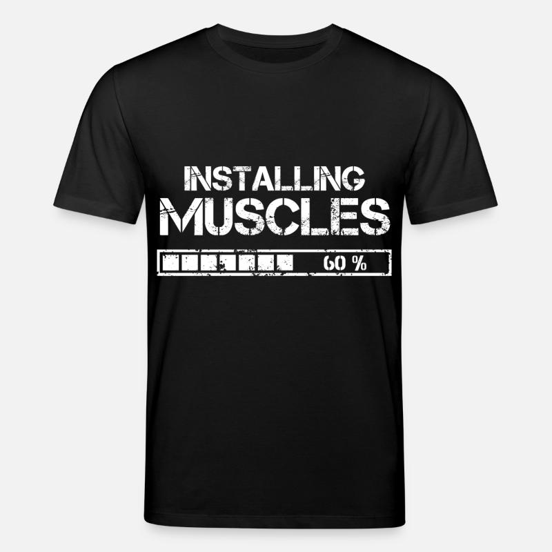 Installing Muscles - Stanley/Stella Unisex Bio-T-Shirt CREATOR - Schwarz