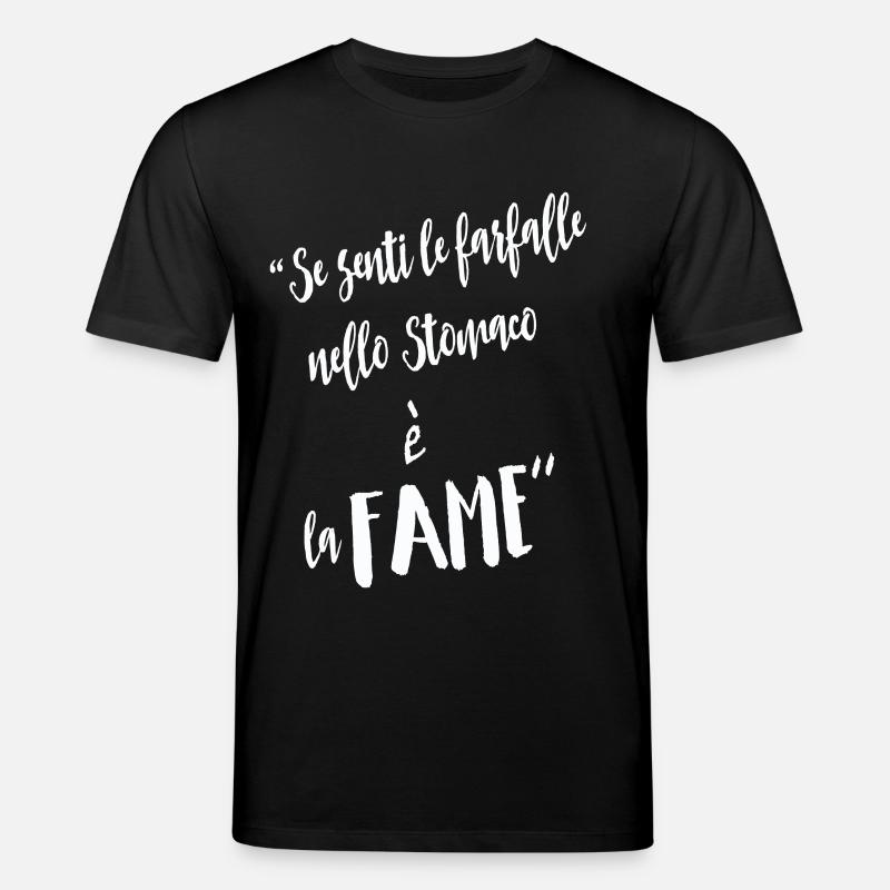 Si vous entendez les papillons - T-shirt bio CREATOR Stanley/Stella Unisexe - noir
