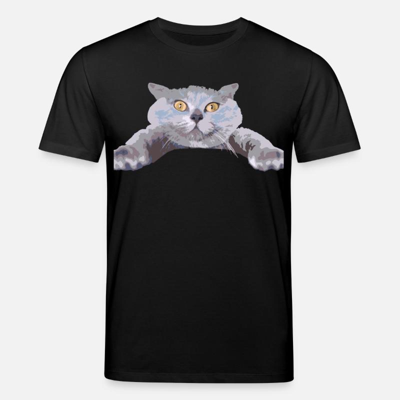 Chat - - T-shirt bio CREATOR Stanley/Stella Unisexe - noir