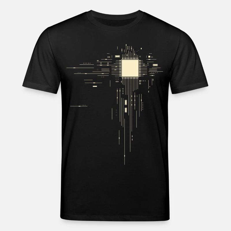 Prozessor - Platine - Stanley/Stella Unisex Bio-T-Shirt CREATOR  - Schwarz