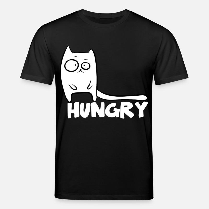 Chats affamés de chat drôle - T-shirt bio CREATOR Stanley/Stella Unisexe - noir