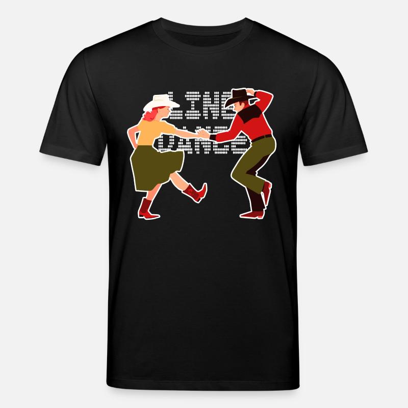 Line Dance - Stanley/Stella Unisex Bio-T-Shirt CREATOR  - Schwarz