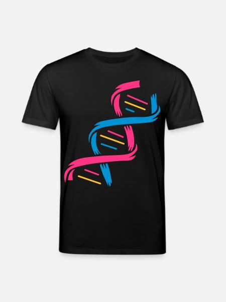 La structure d'une molécule d'ADN - T-shirt bio CREATOR Stanley/Stella Unisexe - noir
