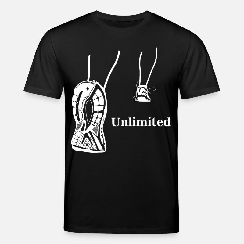 Illimité - conception en cours d'exécution - T-shirt bio CREATOR Stanley/Stella Unisexe - noir