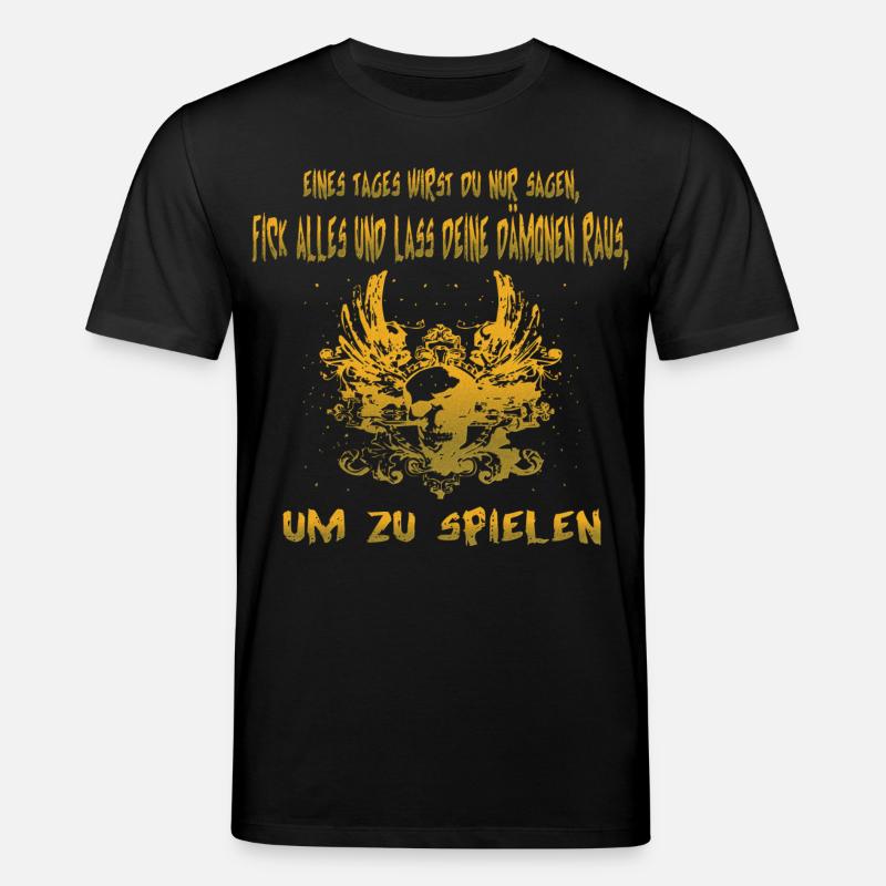 Dämon - Stanley/Stella Unisex Bio-T-Shirt CREATOR  - Schwarz