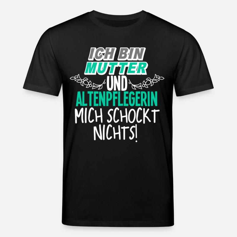 Mutter Altenpflegerin - Stanley/Stella Unisex Bio-T-Shirt CREATOR - Schwarz
