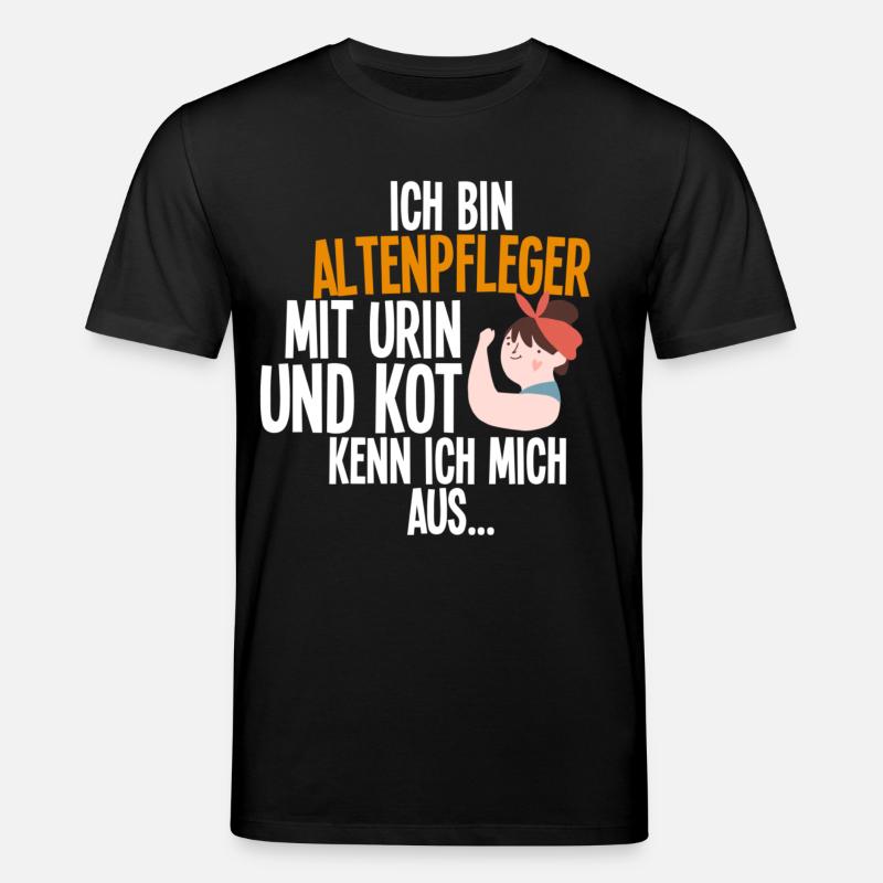 Altenpfleger - Stanley/Stella Unisex Bio-T-Shirt CREATOR - Schwarz