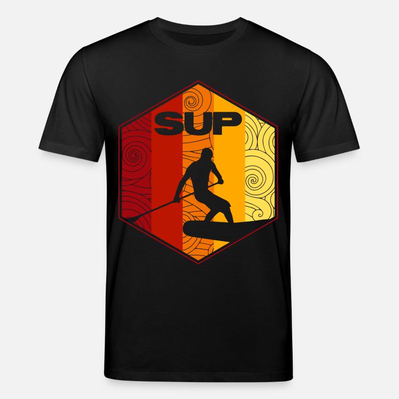 SUP Surf - Stanley/Stella Unisex Bio-T-Shirt CREATOR  - Schwarz