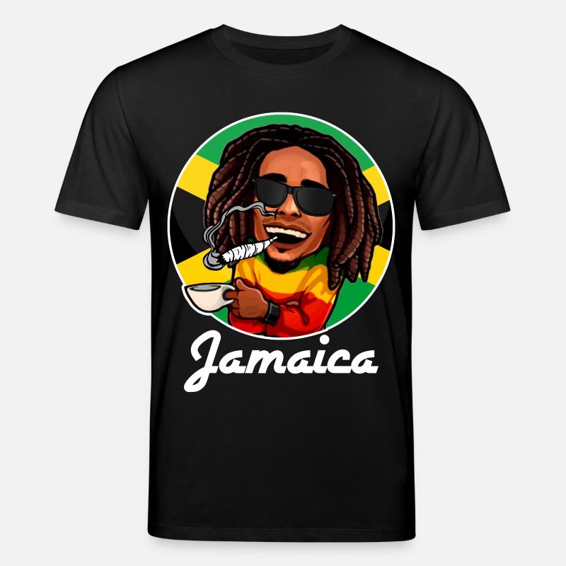 Jamaika - Stanley/Stella Unisex Bio-T-Shirt CREATOR - Schwarz
