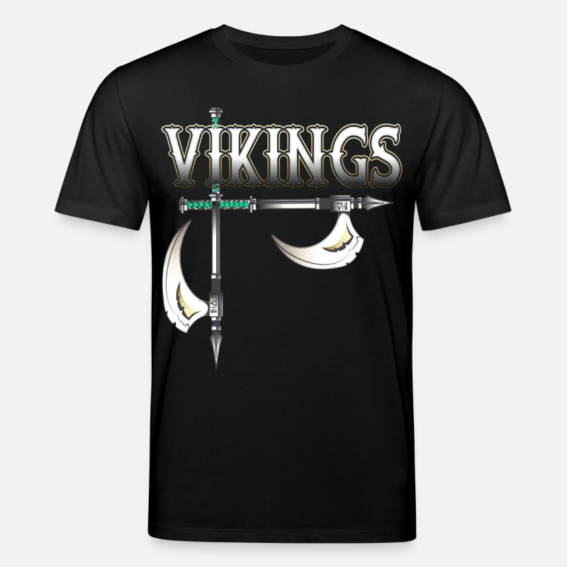 Wikinger Krieger - Stanley/Stella Unisex Bio-T-Shirt CREATOR  - Schwarz