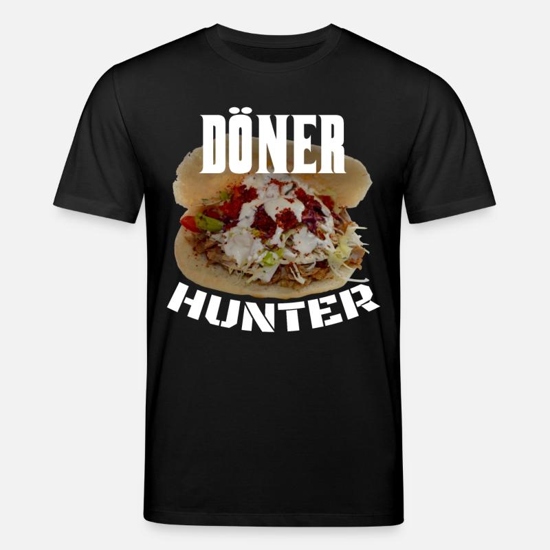 Döner Kebab Hunter - Stanley/Stella Unisex Bio-T-Shirt CREATOR  - Schwarz