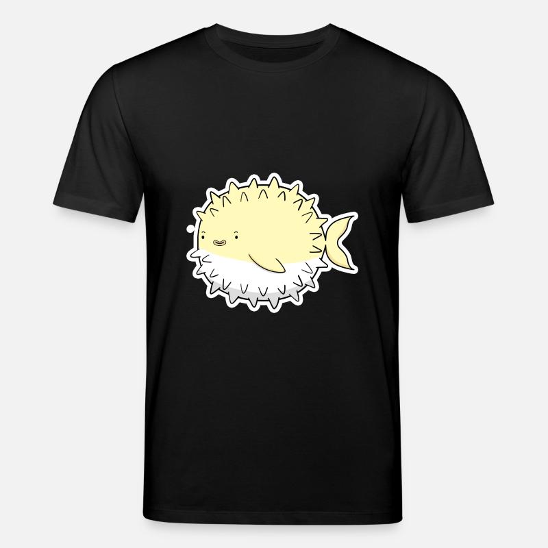 Pufferfisch - Stanley/Stella Unisex Bio-T-Shirt CREATOR  - Schwarz