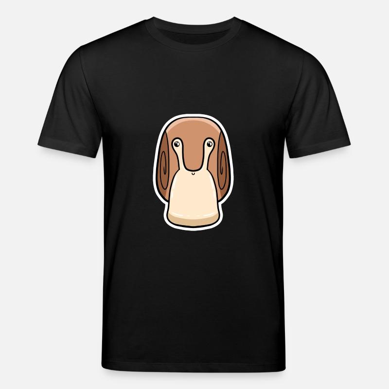 Schnecke - Stanley/Stella Unisex Bio-T-Shirt CREATOR - Schwarz