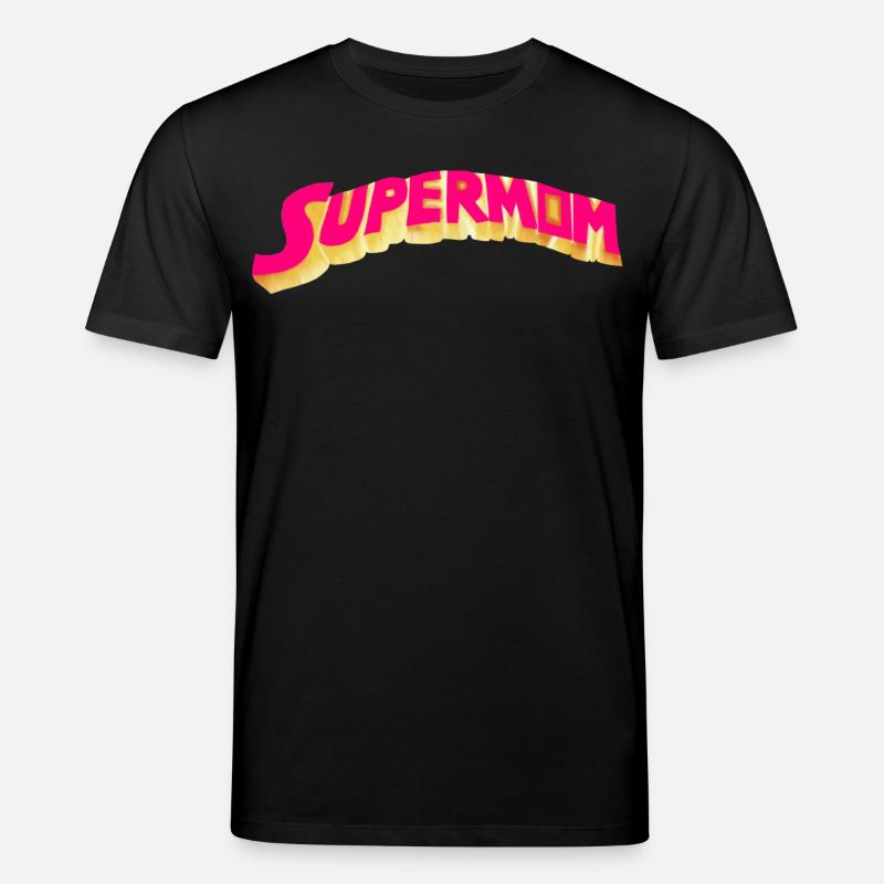 Supermutter - Heldin - Stanley/Stella Unisex Bio-T-Shirt CREATOR  - Schwarz