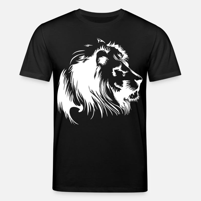 lion - Stanley/Stella Unisex Bio-T-Shirt CREATOR  - Schwarz