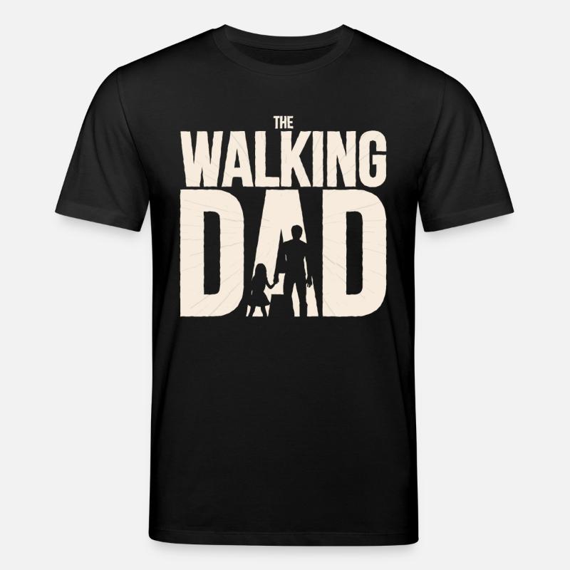 Der wandelnde Vater - Stanley/Stella Unisex Bio-T-Shirt CREATOR  - Schwarz