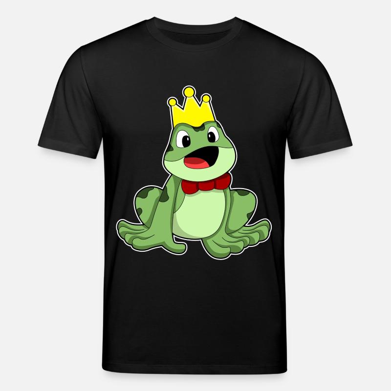 Frosch Krone - Stanley/Stella Unisex Bio-T-Shirt CREATOR - Schwarz