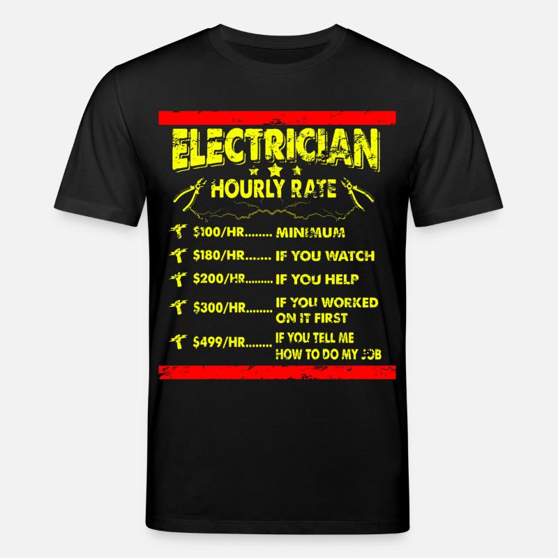 Elektriker Elektroniker Geschenkidee - Stanley/Stella Unisex Bio-T-Shirt CREATOR  - Schwarz