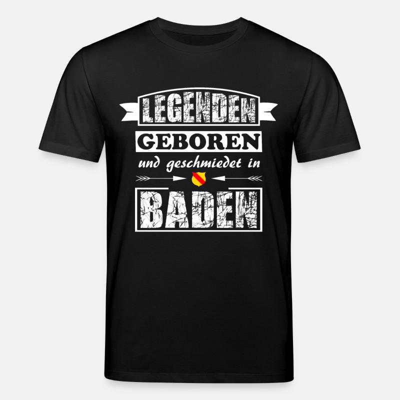 Badner Legenden - Stanley/Stella Unisex Bio-T-Shirt CREATOR - Schwarz
