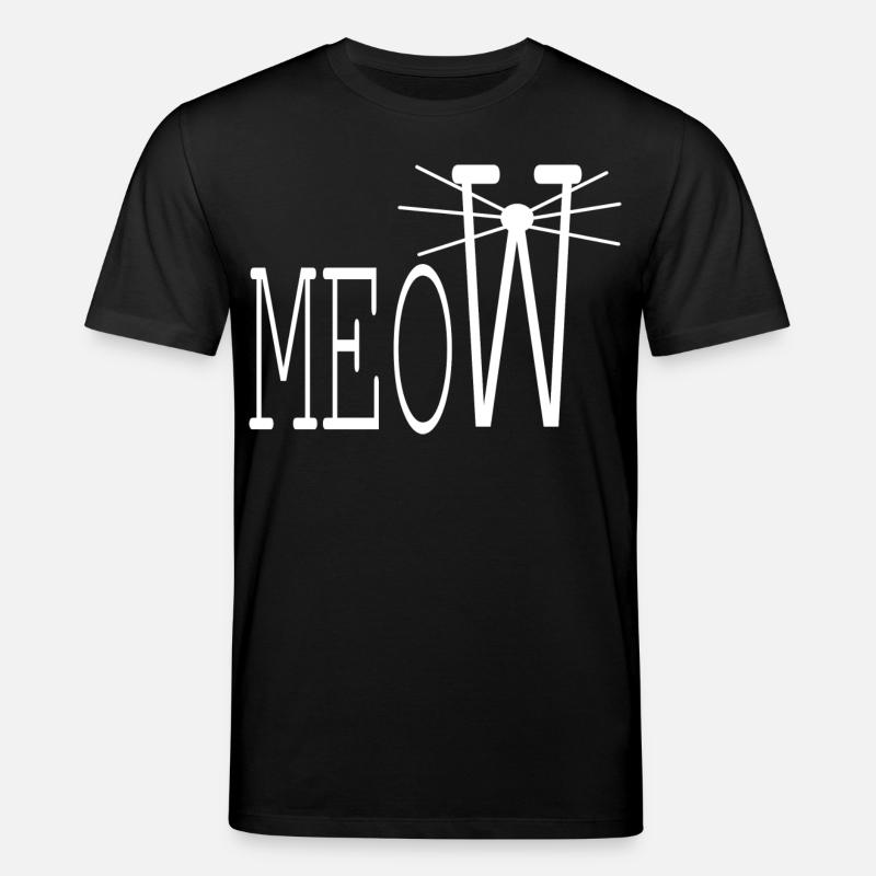 Katzenfreund - Stanley/Stella Unisex Bio-T-Shirt CREATOR  - Schwarz
