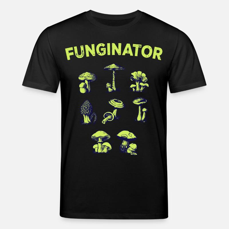 Fonginateur Champignons Champignons Champignons Cuedeur champignons - T-shirt bio CREATOR Stanley/Stella Unisexe - noir