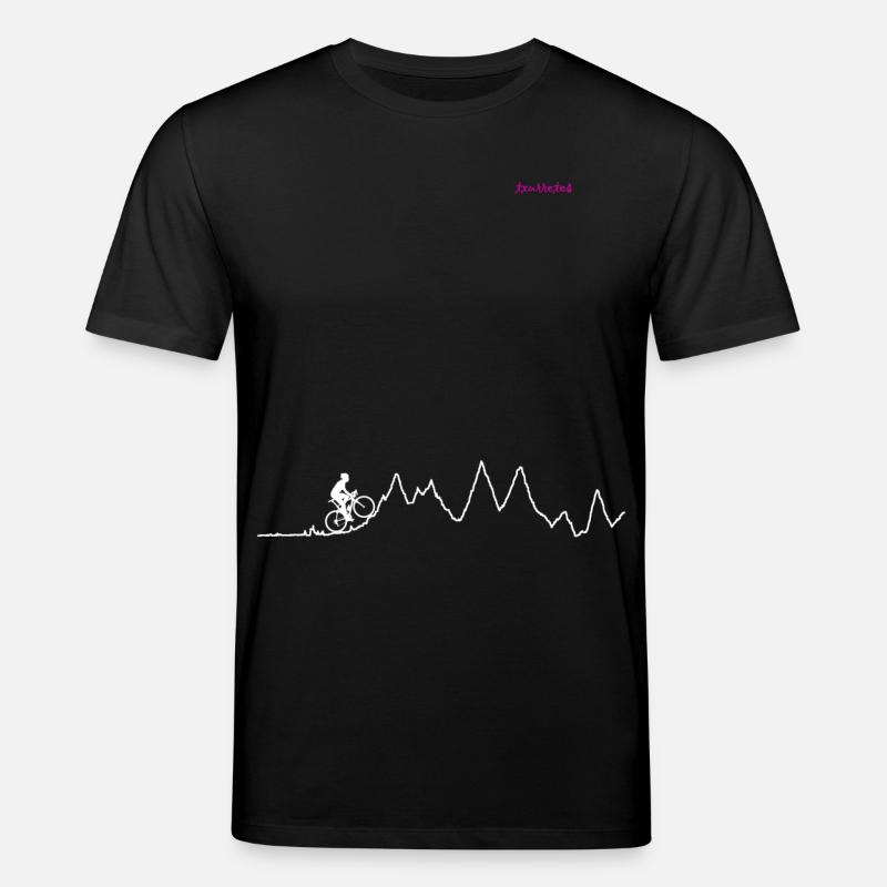 Radfahren - Stanley/Stella Unisex Bio-T-Shirt CREATOR  - Schwarz