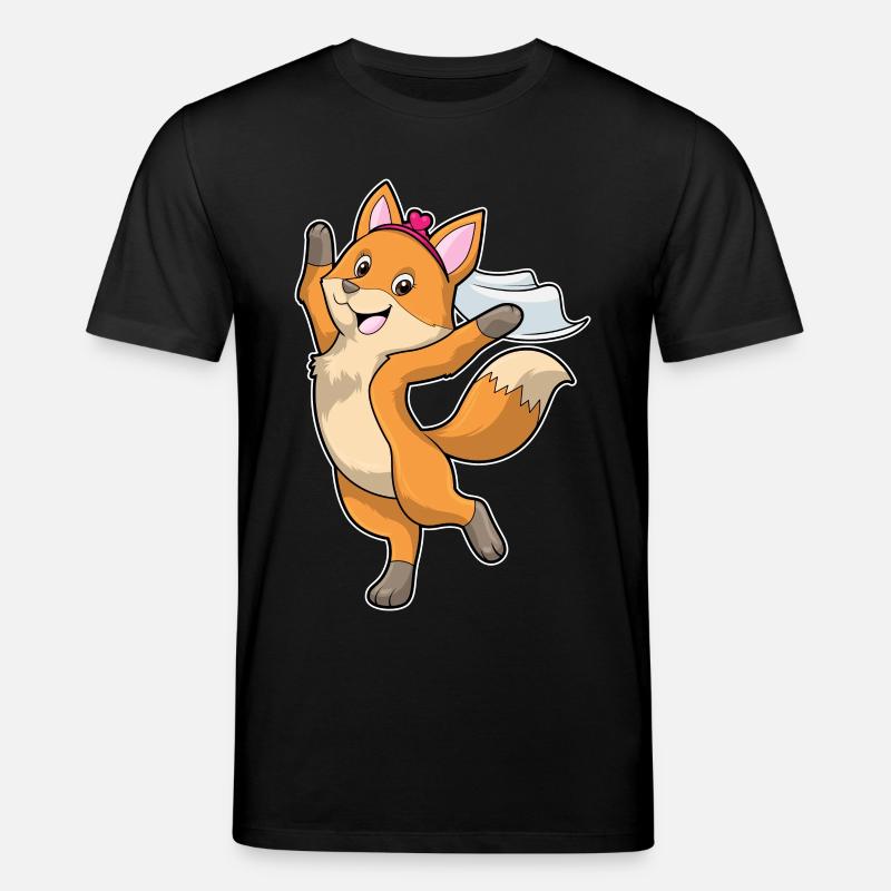 Fuchs Braut Schleier Hochzeit - Stanley/Stella Unisex Bio-T-Shirt CREATOR - Schwarz
