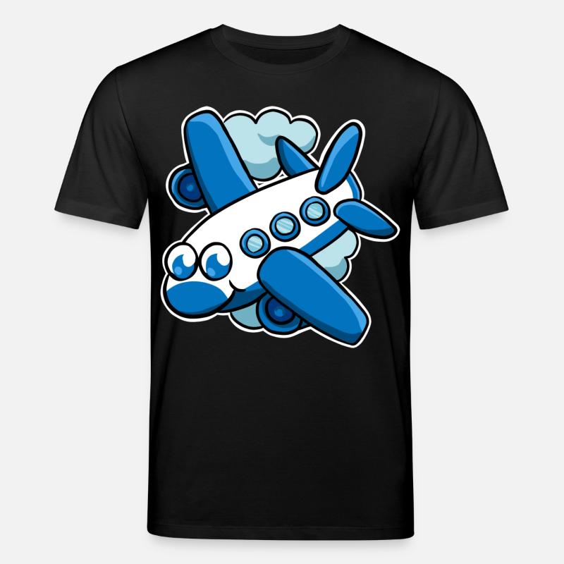 Avion - T-shirt bio CREATOR Stanley/Stella Unisexe - noir