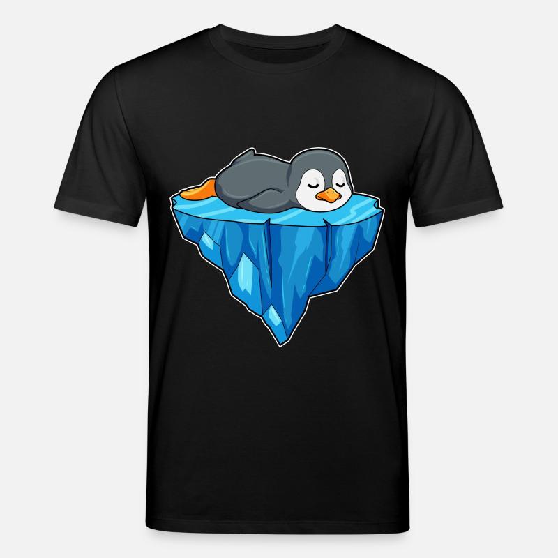 Pinguin Eisscholle - Stanley/Stella Unisex Bio-T-Shirt CREATOR - Schwarz