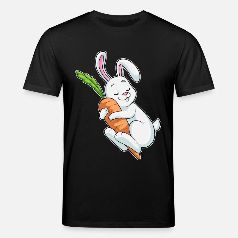 Lapin Carotte - T-shirt bio CREATOR Stanley/Stella Unisexe - noir