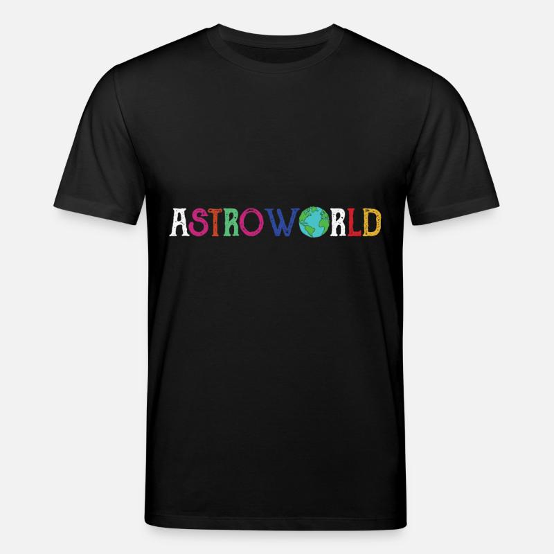 Astroworld Save The Earth Environment - Stanley/Stella CREATOR Unisex Organic T-Shirt - black