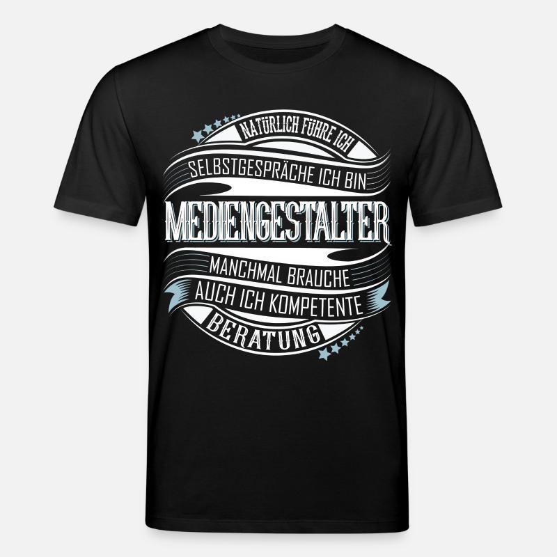 Mediengestalter - Stanley/Stella Unisex Bio-T-Shirt CREATOR - Schwarz