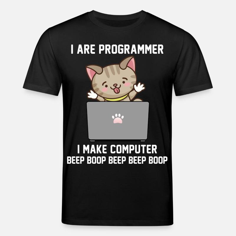 Programmeur - T-shirt bio CREATOR Stanley/Stella Unisexe - noir