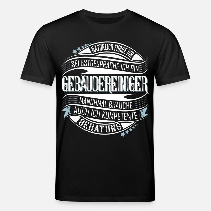 Gebäudereiniger - Stanley/Stella Unisex Bio-T-Shirt CREATOR  - Schwarz