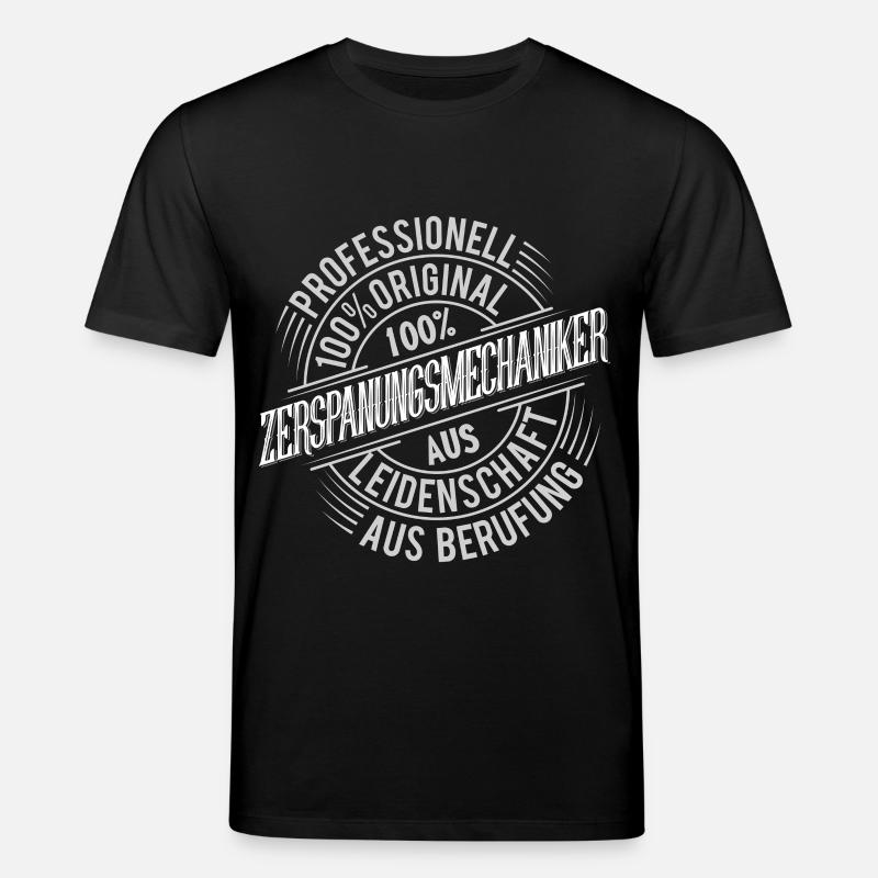Zerspanungsmechaniker - Stanley/Stella Unisex Bio-T-Shirt CREATOR - Schwarz