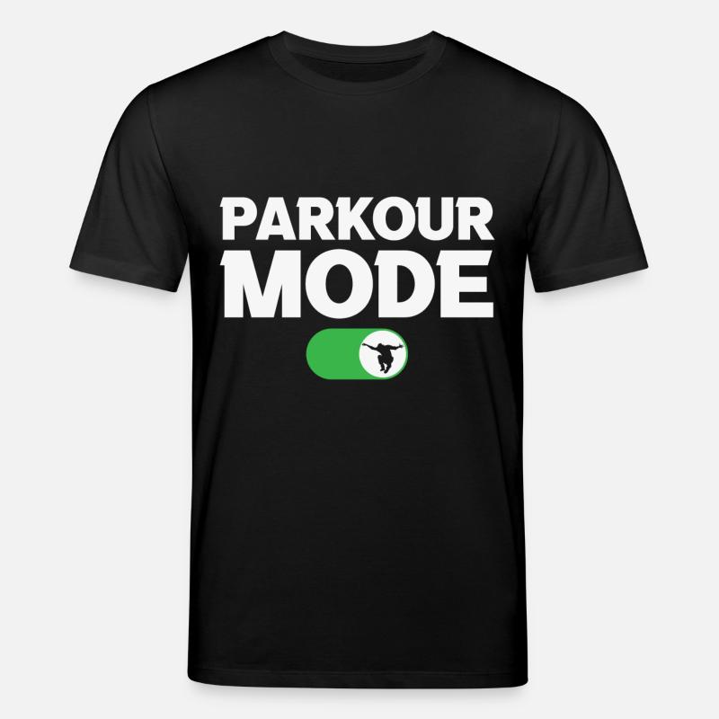 Parkour Lovers Parkour Mode Activé - T-shirt bio CREATOR Stanley/Stella Unisexe - noir