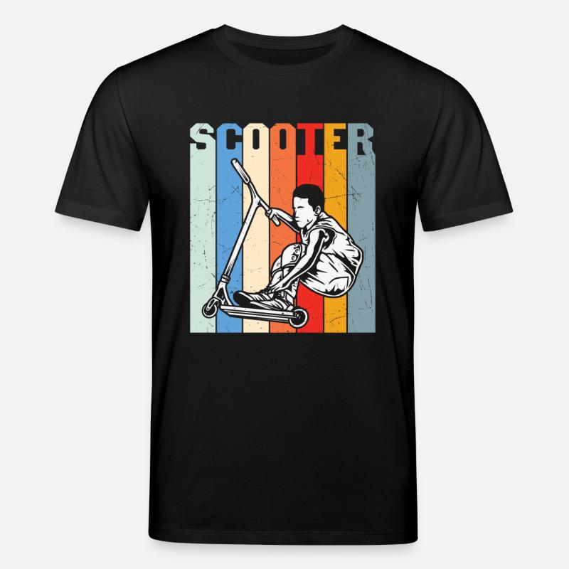 Scooter Citation Stunt Scooter Design - T-shirt bio CREATOR Stanley/Stella Unisexe - noir