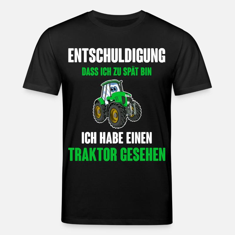 Traktor - Stanley/Stella Unisex Bio-T-Shirt CREATOR  - Schwarz