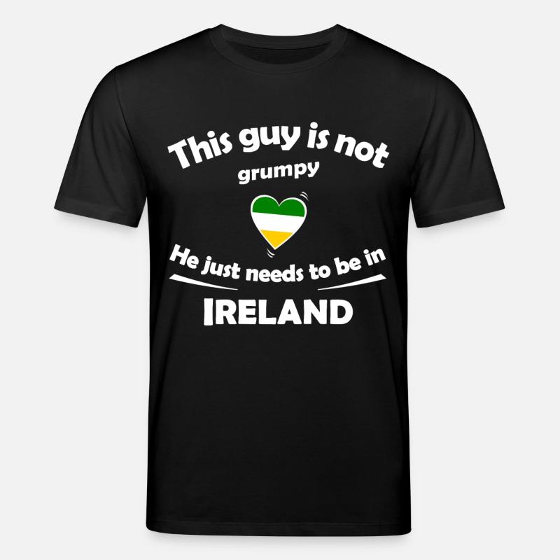 Urlaub in Irland - Stanley/Stella Unisex Bio-T-Shirt CREATOR - Schwarz