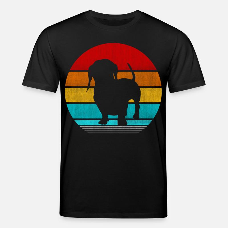 teckel - T-shirt bio CREATOR Stanley/Stella Unisexe - noir